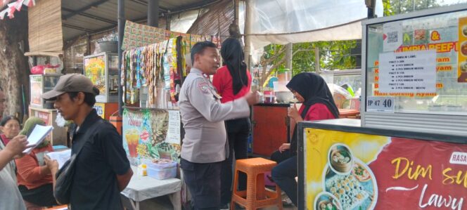 
					Bhabinkamtibmas Cideng Imbau Karyawan Alfamart Waspada Curanmor dan Penipuan Online