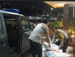 Polsek Metro Gambir Gelar Gerakan Pangan Murah, Wujud Kepedulian terhadap Kesejahteraan Warga