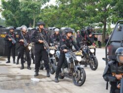 Polres Metro Jakarta Utara Gelar Pelatihan Dalmas di Jakarta International Stadium, Perkuat Profesionalisme dan Humanisme Polisi