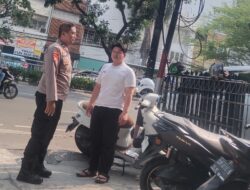 Polri Sambangi Ruko Money Changer, Ingatkan Satpam Perkuat Keamanan