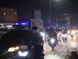 Dipimpin Kapolres, Polres Metro Bekasi Gelar Apel Patroli Skala Besar dan KRYD
