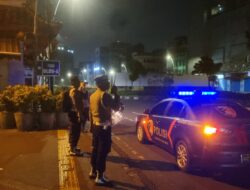 Ops Cipta Kondisi, Polsek Metro Tanah Abang Patroli Antisipasi 3C hingga Larut Malam Untuk Jaga Jakarta