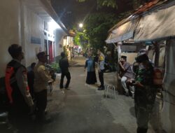 Tiga Pilar Bergerak! Polsek, Koramil, dan Satpol PP Amankan Senen di Tengah Malam