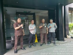 Hari Libur, Polsek Senen Tetap Laksanakan Patroli Antisipasi Gangguan Kamtibmas