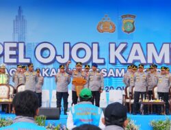 Hadiri Apel Ojol Kamtibmas, Kapolri Ajak Bersinergi Jaga Kamtibmas