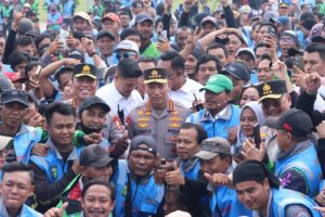 Dukung Program Pemerintah, Komunitas Ojol Deklarasi Siap Wujudkan Kamtibmas Kondusif