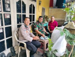 Kolaborasi Babinsa dan Bhabinkamtibmas di Kebon Kosong Wujudkan Keamanan Partisipatif