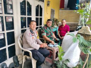 Kolaborasi Babinsa dan Bhabinkamtibmas di Kebon Kosong Wujudkan Keamanan Partisipatif