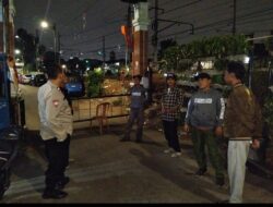Bhabinkamtibmas Menteng Perkuat Keamanan Lingkungan Lewat Patroli Satkamling
