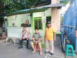 Bhabinkamtibmas Gunung Sahari Utara Ajak Warga Terapkan Sistem Satu Pintu
