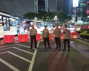 Apel dan Patroli Cipkon Jaga Jakarta: Wujud Komitmen Polsek Metro Gambir Jaga Keamanan Ibu Kota di Malam Hari