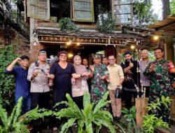 Silaturahmi Kapolsek Ciputat Timur ke Komunitas Rummah Goa Wujudkan Kolaborasi dengan Potensi Masyarakat