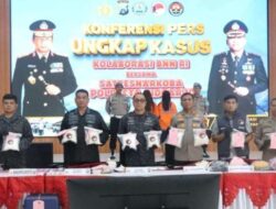 Satres Narkoba Polres Sidoarjo Berhasil Gagalkan penyelundupan Sabu Seberat 8.226 Kilogram
