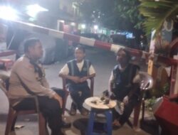 Cegah Aksi Kejahatan, Bhabinkamtibmas Gunung Sahari Selatan Himbau Warga Aktifkan Pos Kamling