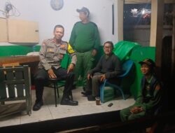 Bhabinkamtibmas Petojo Utara Sambangi Satkamling RW 02, Ajak Warga Aktif Jaga Keamanan Lingkungan