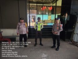 Polsek Metro Gambir Laksanakan Pengamanan Aset Vital di Kantor PT PELNI Jakarta Pusat