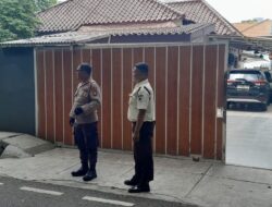 Aipda Mulyanto Sambangi Security di Jalan Probolinggo, Patmor Menteng Gencarkan Patroli Antisipasi Curanmor
