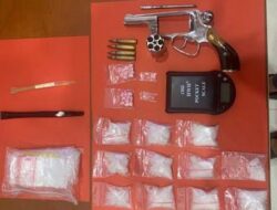 Sarang Narkoba Di Rawajitu Lampung Digrebek Polisi