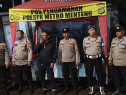 Tiga Pilar Menteng Perkuat Patroli Malam, Wujudkan Menteng Bebas Gangguan Kamtibmas
