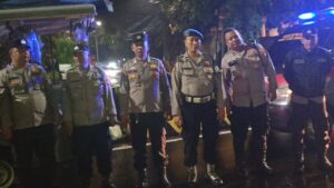 Patroli Sinergi Tiga Pilar Menteng Di Teuku Umar, Wujud Nyata Jakarta Aman di Malam Hari