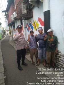 Patroli Dialogis, Kapolsubsektor Ajak Warga Galur Bersama Jaga Kamtibmas