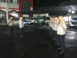 Patroli Tiga Pilar Menteng Gelar Apel Cipta Kondisi, Jaga Jakarta Aman dan Terkendali
