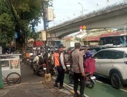 Kapolsubsektor Tanah Tinggi Laksanakan Gatur Lalin, Antisipasi 3C dan Kemacetan