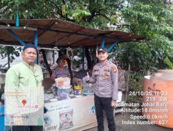 Dekatkan Diri ke Masyarakat, Anggota Polsubsektor Tanah Tinggi Lakukan Sambang Warga RW 09