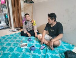 Bhabinkamtibmas Kebon Kosong Sambangi Tokoh Pemuda RW 01, Bahas Kamtibmas Wilayah