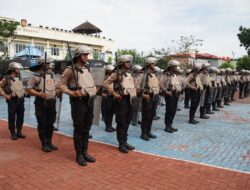 Kapolres Metro Bekasi Cek Latihan Dalmas, Tegaskan Kesiapan Personel Hadapi Dinamika Kamtibmas