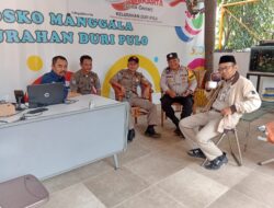 Bhabinkamtibmas Duri Pulo Lakukan Patroli dan Pembinaan Sosial Bersama Unsur Kelurahan