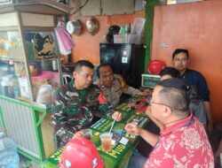 Bhabinkamtibmas dan Babinsa Kelurahan Gambir Jalin Sinergi, Sambang Warga untuk Jaga Kamtibmas