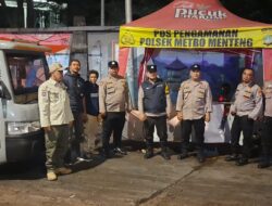 Sinergi Malam Tiga Pilar Menteng, Jaga Keamanan di Titik Rawan Kamtibmas Kalipasir