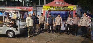 Sinergi Malam Tiga Pilar Menteng, Jaga Keamanan di Titik Rawan Kamtibmas Kalipasir