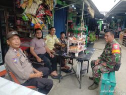 Polisi dan TNI Bersinergi Sambang Pasar Gembrong, Awasi Keamanan dan Renovasi