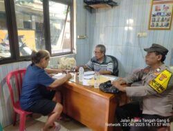 Bhabinkamtibmas Galur Sambang Warga RW 06, Ajak Warga Aktif Jaga Kamtibmas