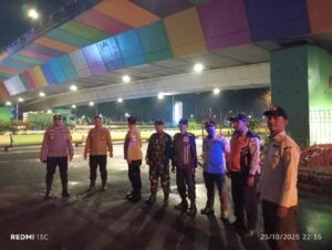 Jaga Jakarta, Polsek Kemayoran Gelar Patroli Tiga Pilar Antisipasi Tawuran dan Balap Liar