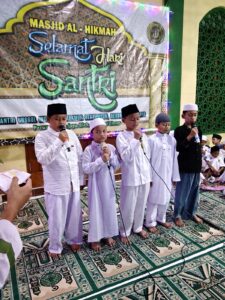 Puncak Peringatan Hari Santri Nasional 2025 TPA Masjid Al-Hikmah Duren Jaya Bekasi Timur
