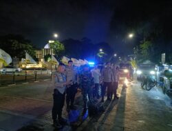 Jelang Tengah Malam Tiga Pilar Sawah Besar, Bergerak Cegah Gangguan Kamtibmas