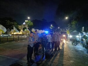 Jelang Tengah Malam Tiga Pilar Sawah Besar, Bergerak Cegah Gangguan Kamtibmas