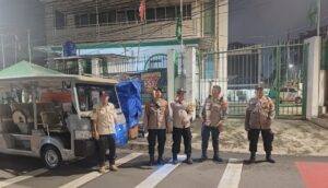 Sinergi Tiga Pilar Menteng, Patroli Malam Jaga Kondusivitas di Jalan Diponegoro