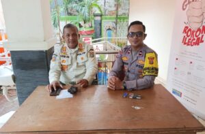 Koordinasi Kamtibmas Bersama Satpol PP, Wujudkan Wilayah Kampung Rawa Aman dan Kondusif