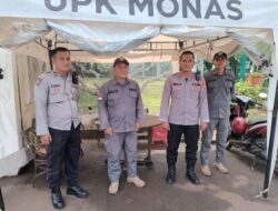 Patko 1011 Polsek Metro Gambir Laksanakan Patroli Dialogis di Kawasan Monas, Wujudkan Rasa Aman di Malam Hari