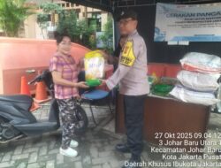 Lewat Program GPM, Polsek Johar Baru Dorong Ketahanan Pangan dan Kesejahteraan Warga