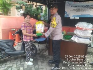 Lewat Program GPM, Polsek Johar Baru Dorong Ketahanan Pangan dan Kesejahteraan Warga