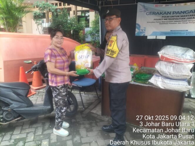 
					Lewat Program GPM, Polsek Johar Baru Dorong Ketahanan Pangan dan Kesejahteraan Warga