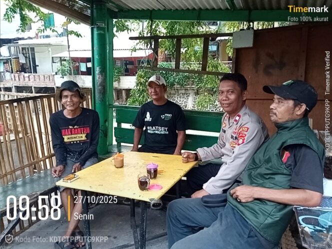
					Kapolsubsektor Tanah Tinggi Patroli Dialogis, Imbau Warga Hindari Tawuran