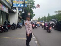 Kapolsubsektor Galur Atur Lalin Pagi, Antisipasi 3C dan Kemacetan di Johar Baru