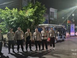 Patroli Cipta Kondisi Polsek Johar Baru, Antisipasi Gangguan Kamtibmas di Wilayah