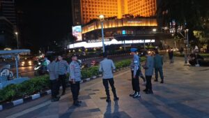 Jaga Jakarta Aman, Tiga Pilar Menteng Gelar Patroli Malam di Bundaran HI